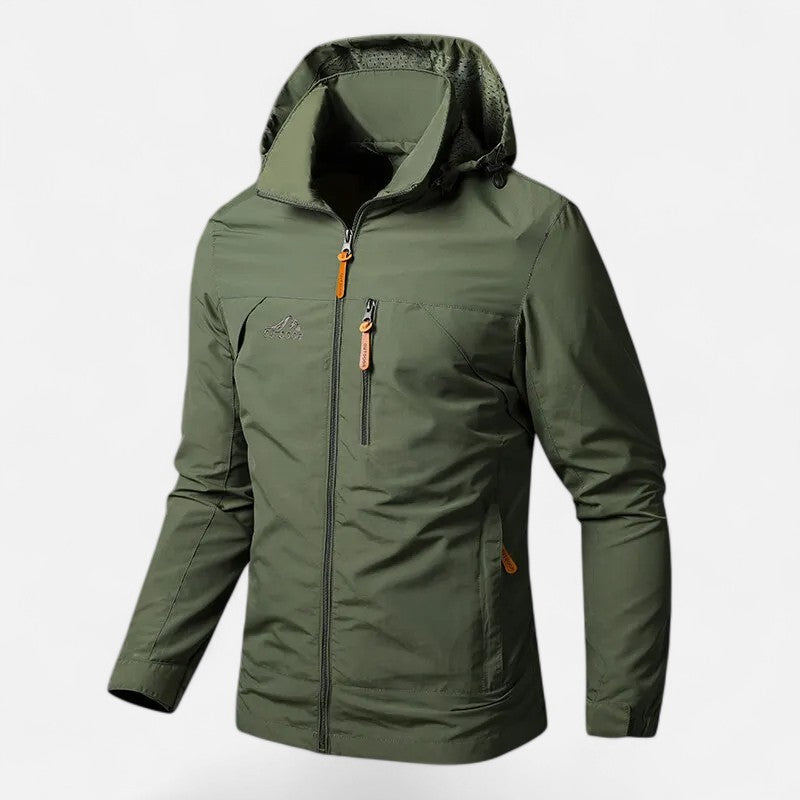 Valmonti | Men’s Hooded Loose-Fit Casual Jacket