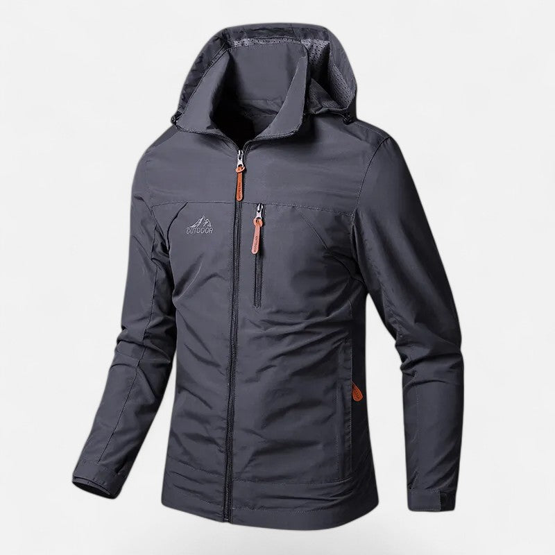 Valmonti | Men’s Hooded Loose-Fit Casual Jacket