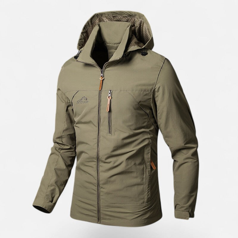 Valmonti | Men’s Hooded Loose-Fit Casual Jacket