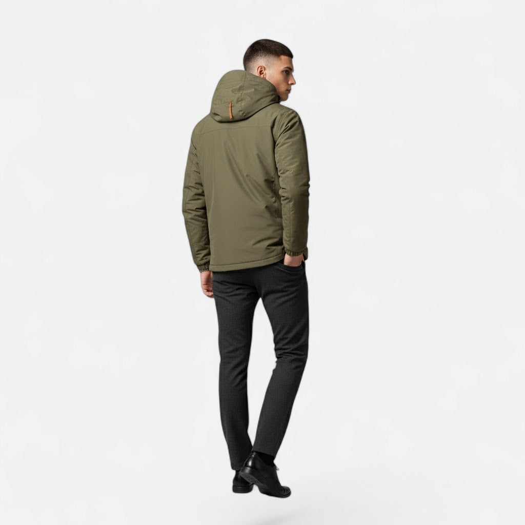 Valmonti | Men’s Hooded Loose-Fit Casual Jacket