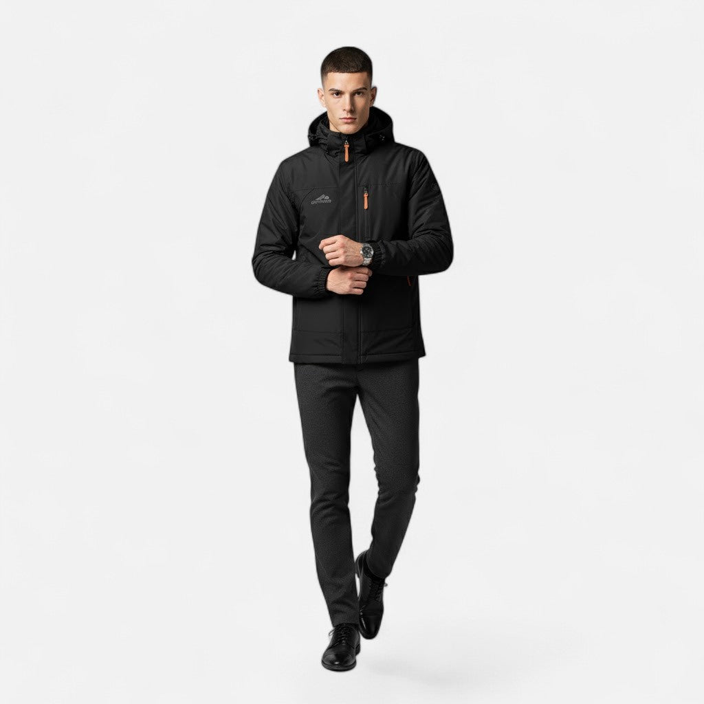 Valmonti | Men’s Hooded Loose-Fit Casual Jacket