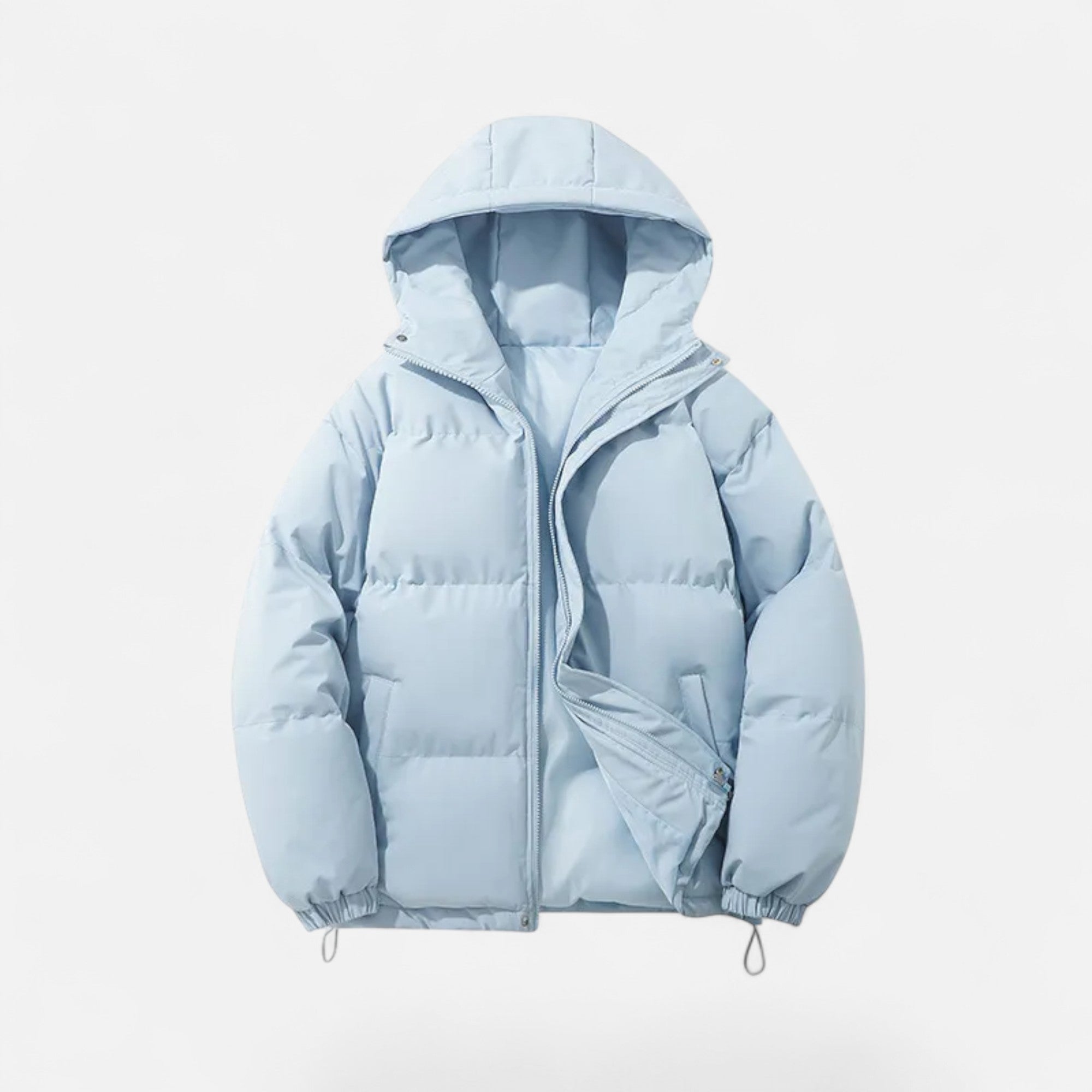 Valmonti | Men’s Hooded Solid-Colour Padded Jacket