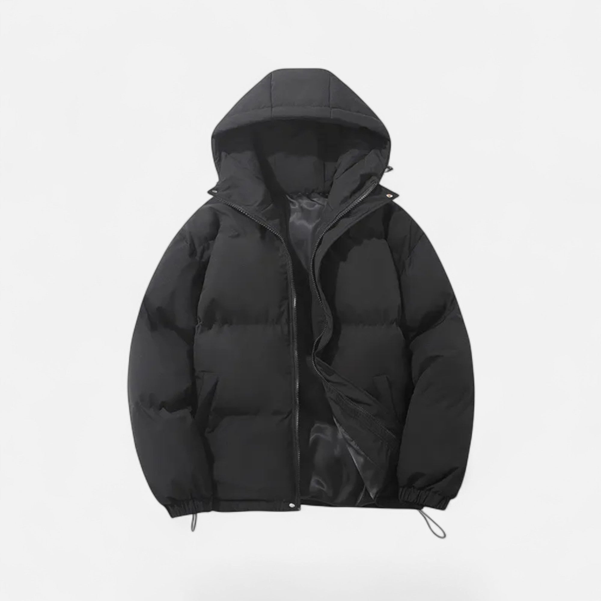 Valmonti | Men’s Hooded Solid-Colour Padded Jacket