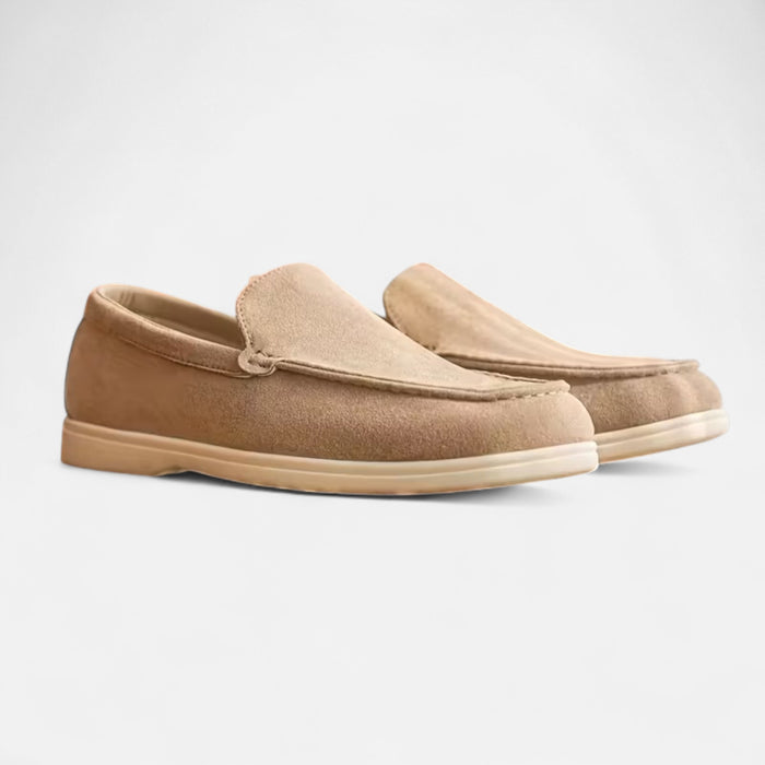 Valmonti | Men’s Leather-Slip Driving Loafer