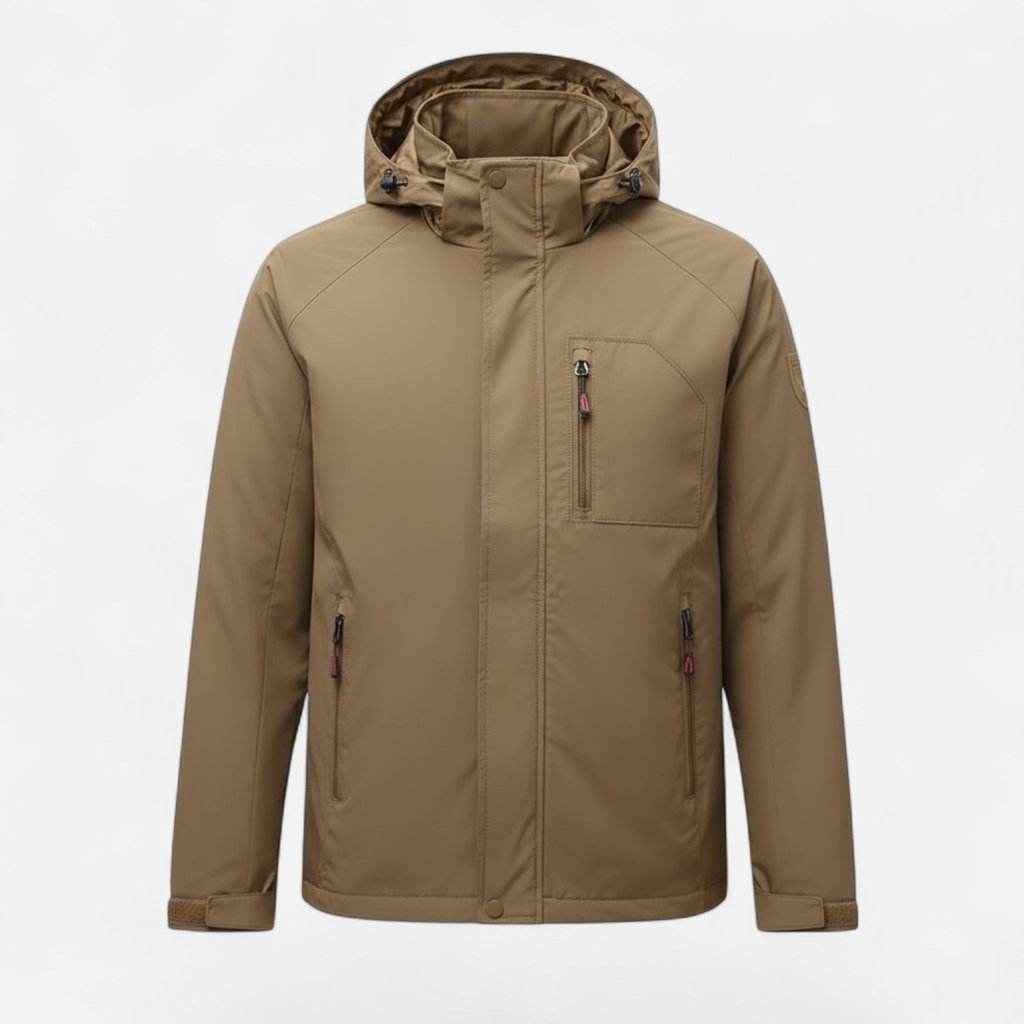 Valmonti | Men’s Solid-Colour Stand-Collar Outdoor Jacket