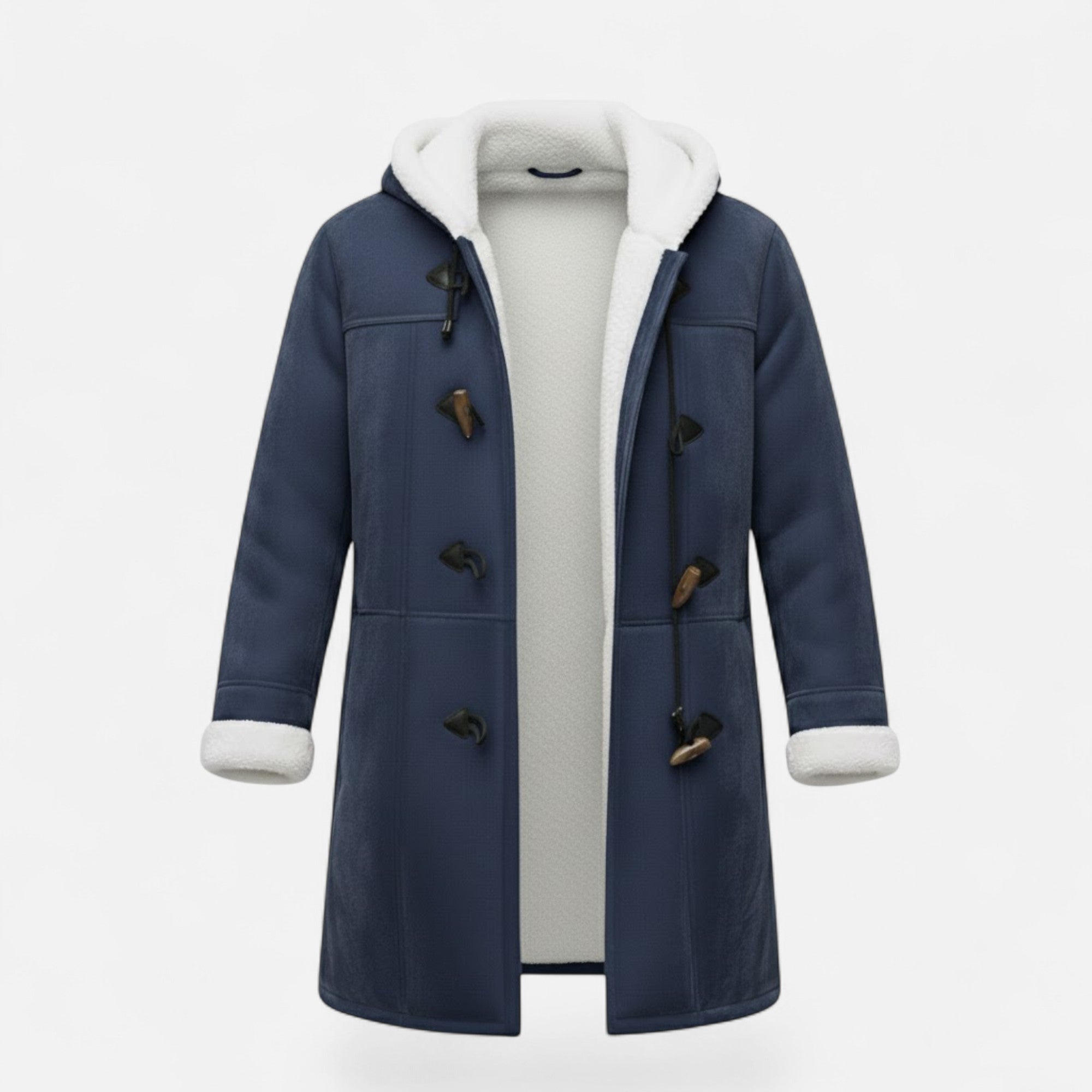 Valmonti | Women’s Hooded Button-Front Winter Coat with Pockets