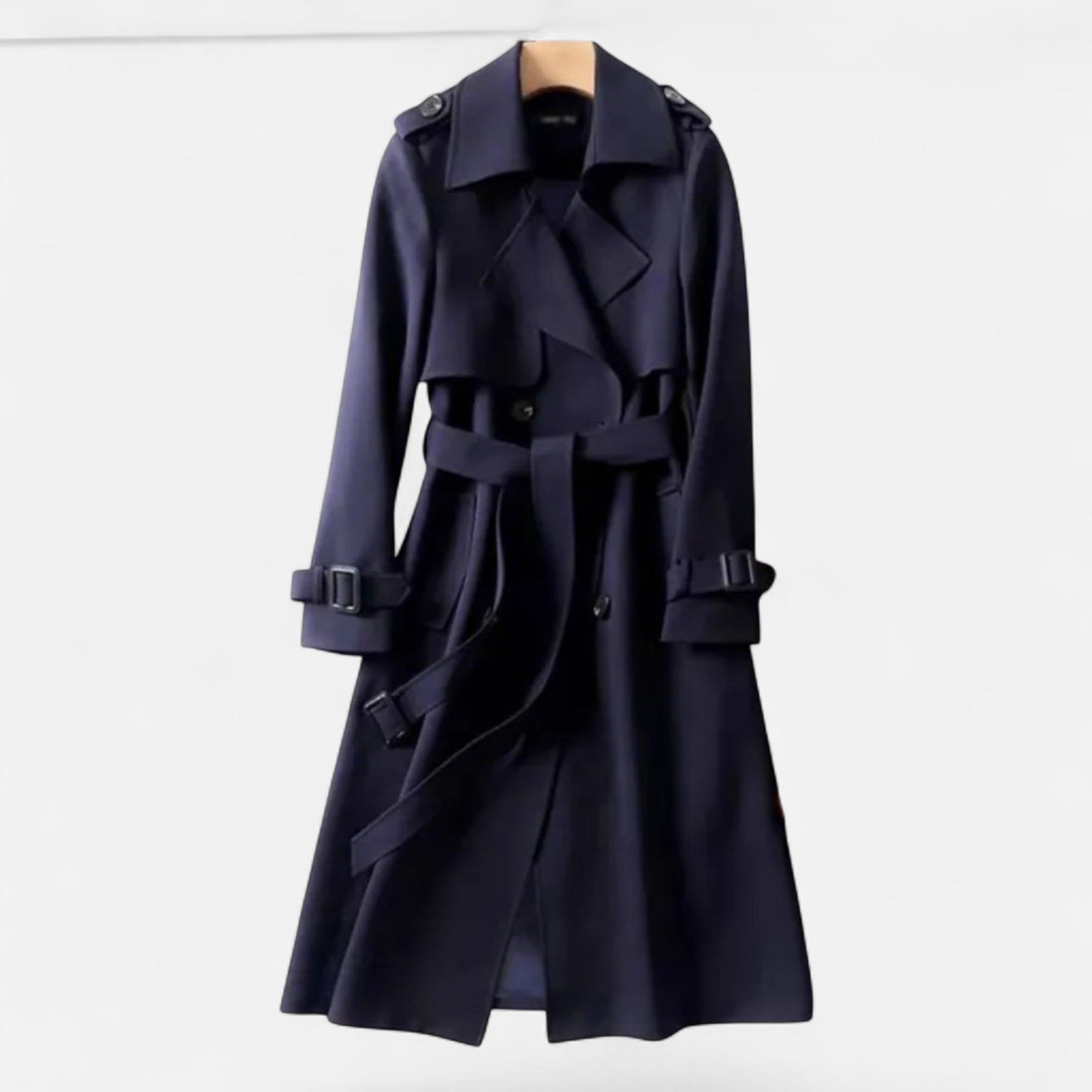 Valmonti | Women’s Mid-Length Tie-Waist Trench – Riviera Heritage