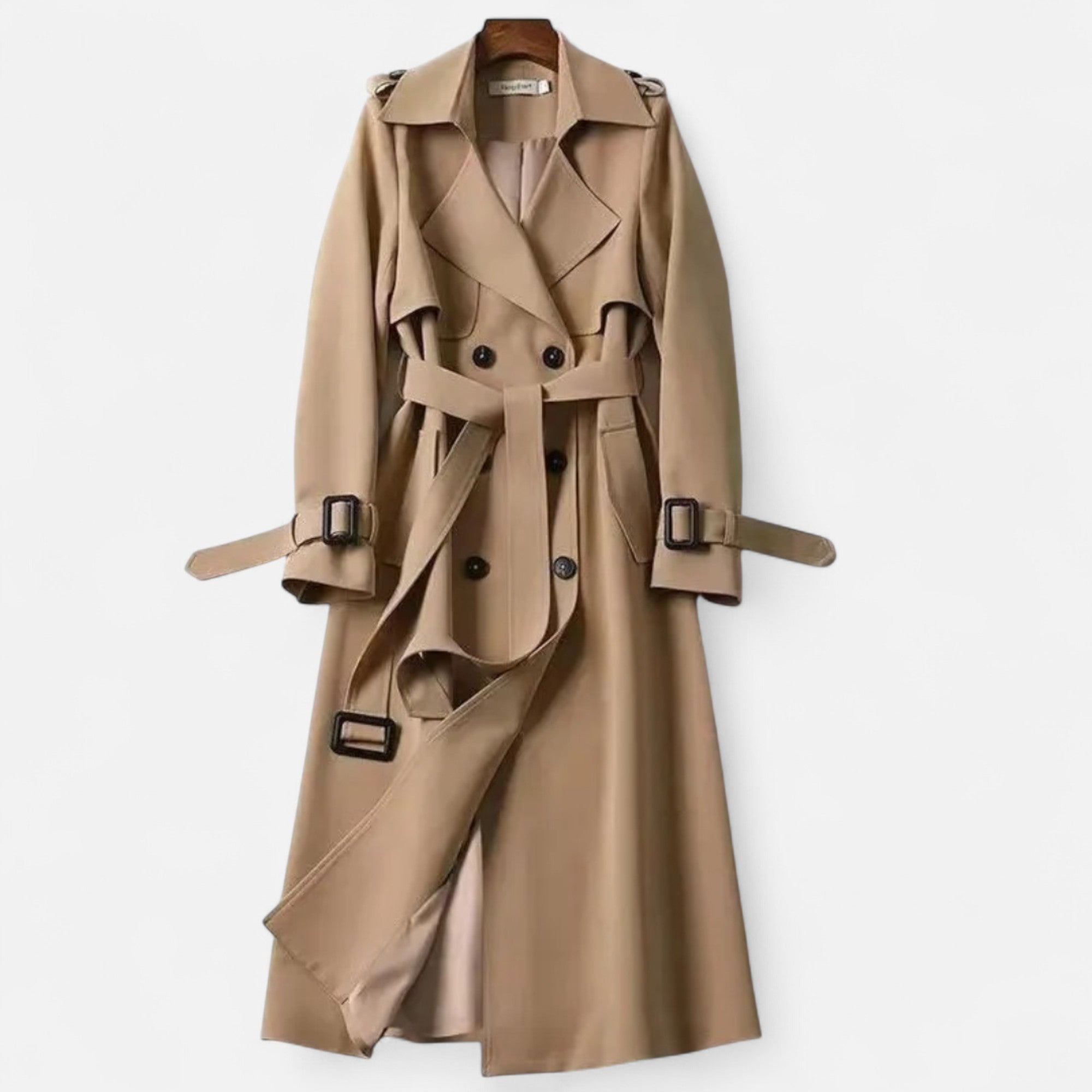 Valmonti | Women’s Mid-Length Tie-Waist Trench – Riviera Heritage