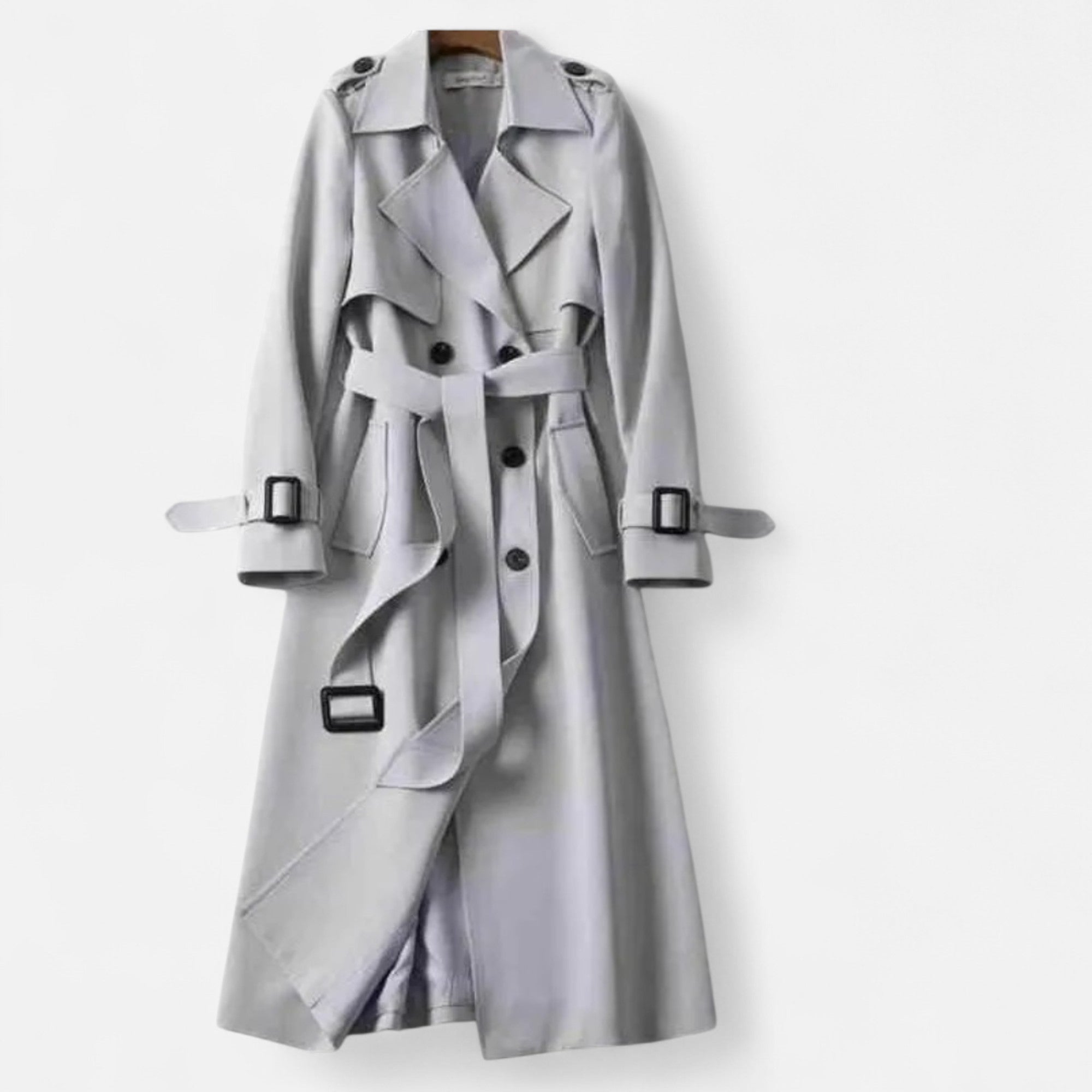 Valmonti | Women’s Mid-Length Tie-Waist Trench – Riviera Heritage