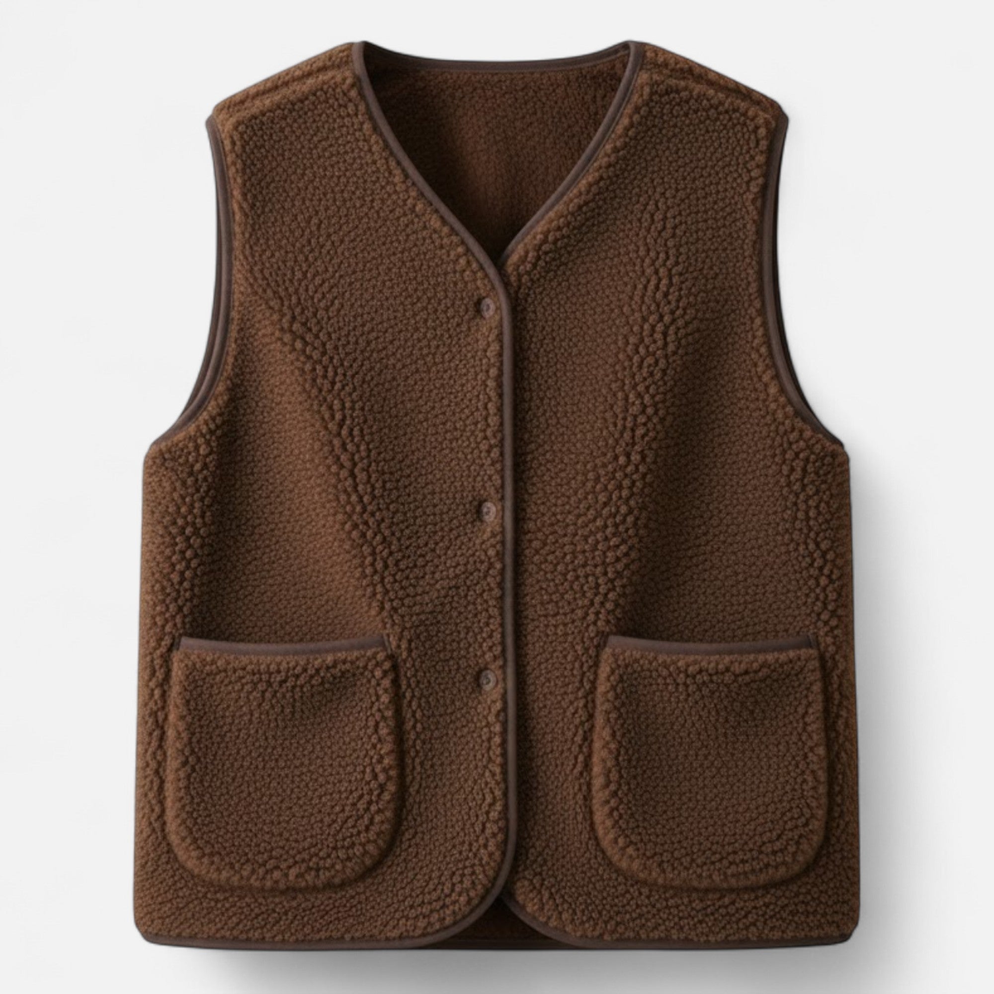 Valmonti | Women’s Plush Cashmere-Blend Vest