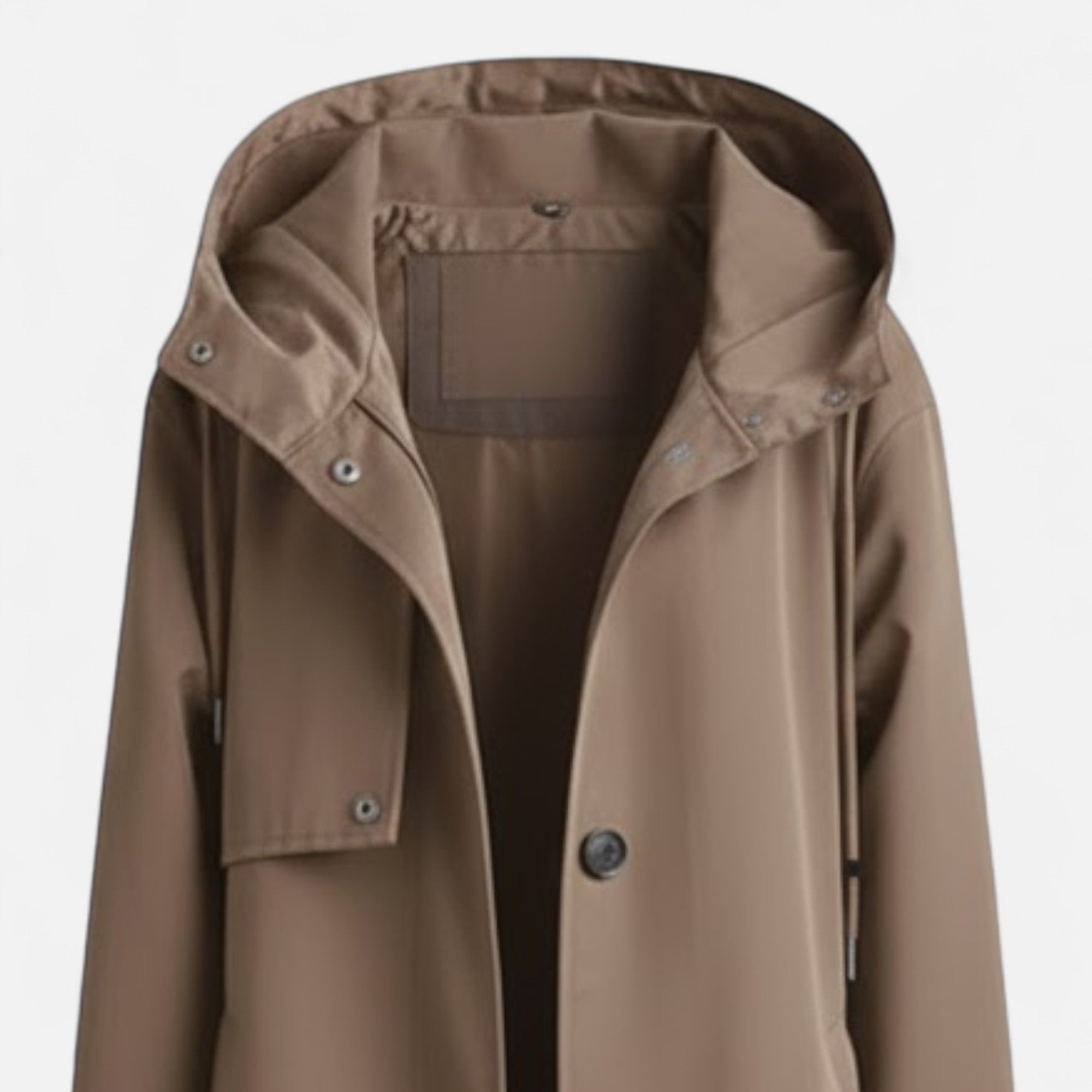 Valmonti | Women’s Mid-Length Windbreaker Coat – Elegant Cotton Coat