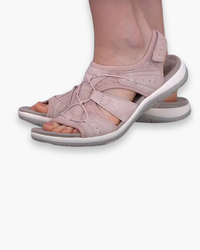 Sandalias cómodas de verano para mujer, transpirables, ajustables, ligeras, para caminar todos los días