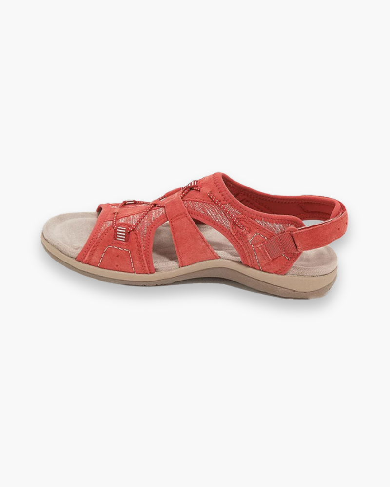 Sandalias cómodas de verano para mujer, transpirables, ajustables, ligeras, para caminar todos los días