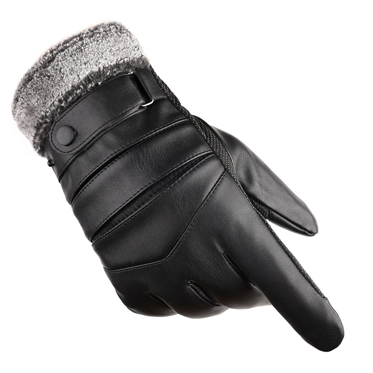 Men’s Thermal Ski Gloves – Waterproof Touchscreen Winter Gloves with Anti-Slip Grip