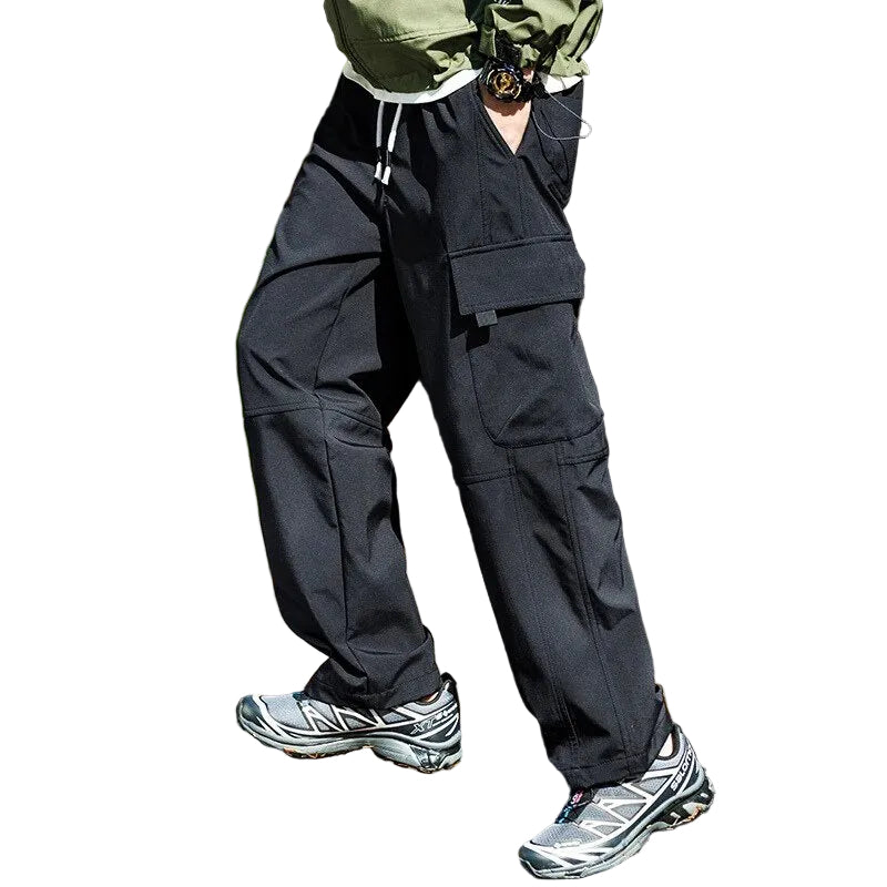 Men’s Water-Resistant Hiking Cargo Trousers – Breathable Outdoor Trousers for Active Adventures