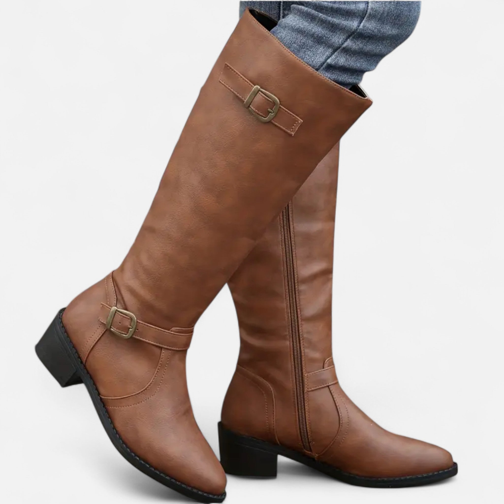 Valmonti | Women’s Pointed-Toe Long Boots