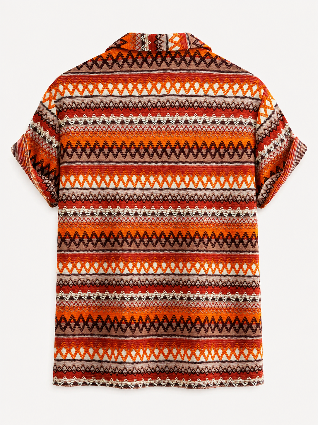 Men’s Printed Cuban Shirt and Linen Blend Trousers – Summer Holiday Co-Ord