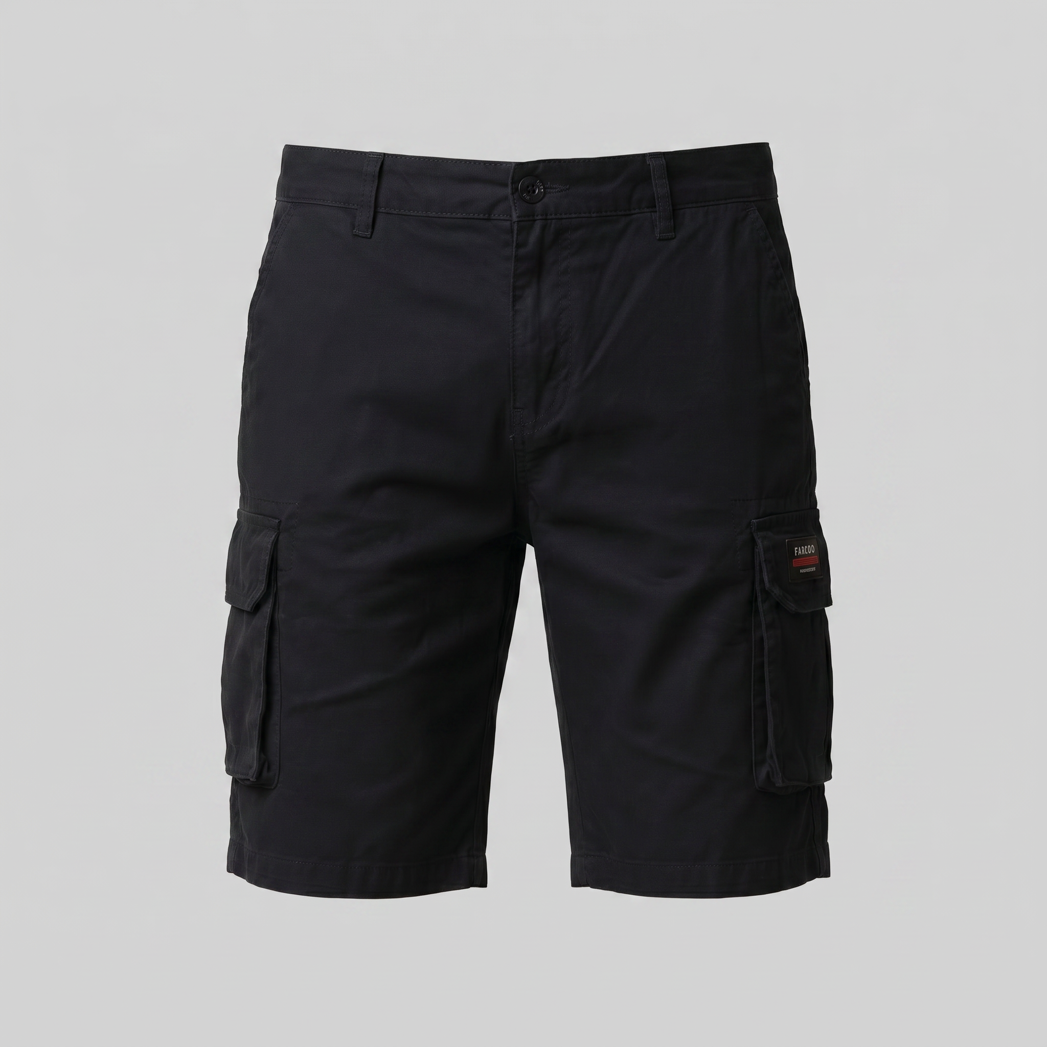 Pantaloncini Cargo da Uomo Vestibilità Comoda con Tasche Utility Stile Casual