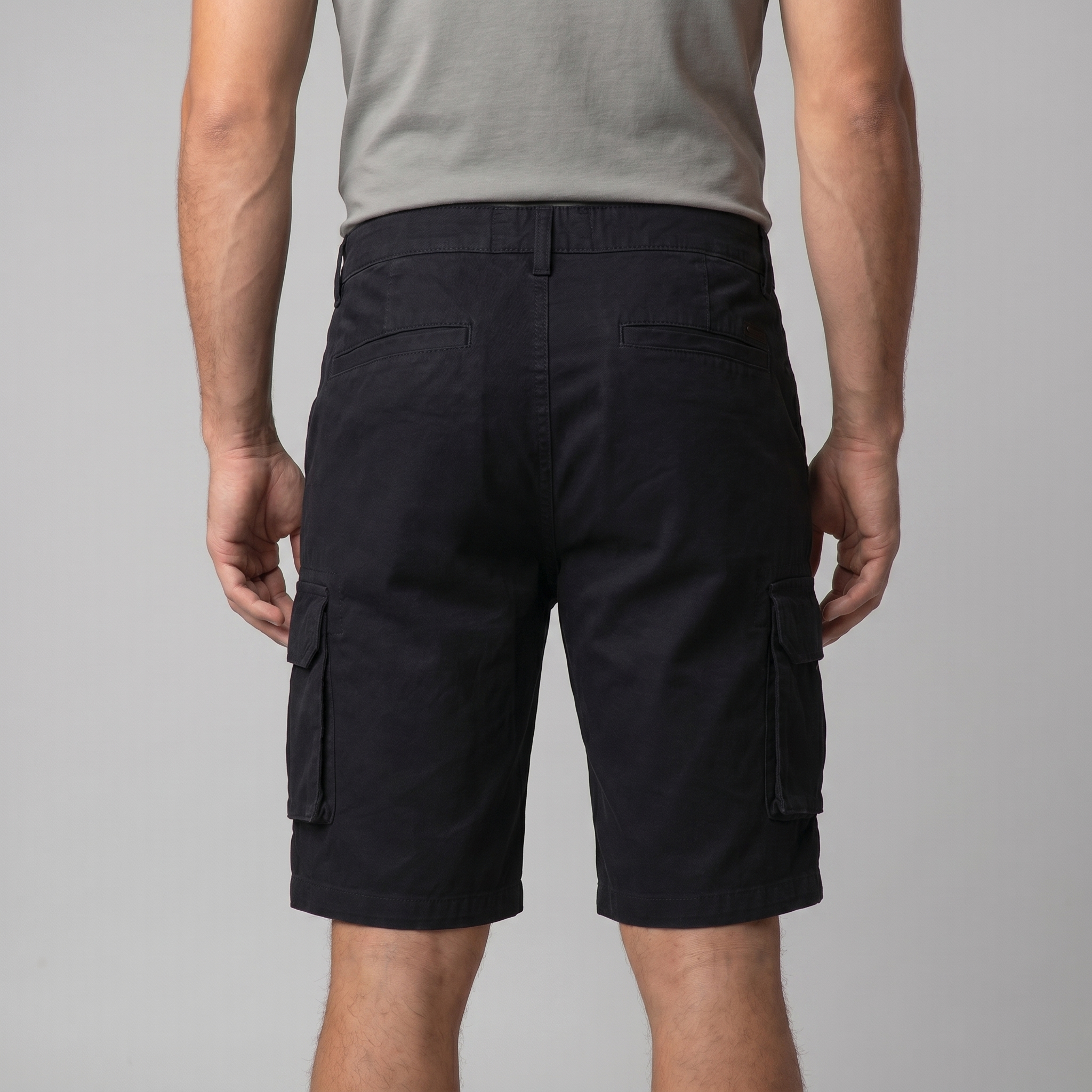 Pantaloncini Cargo da Uomo Vestibilità Comoda con Tasche Utility Stile Casual