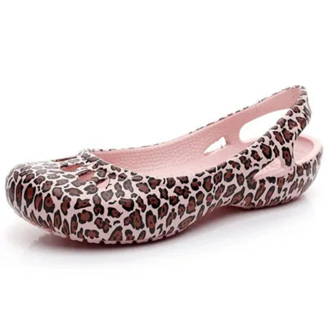Women’s Lightweight Flat Comfort Sandals – Printed Summer Shoes for Walking and Holidays