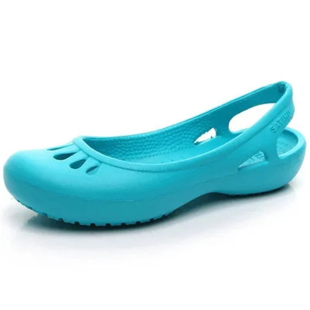 Women’s Lightweight Flat Comfort Sandals – Printed Summer Shoes for Walking and Holidays