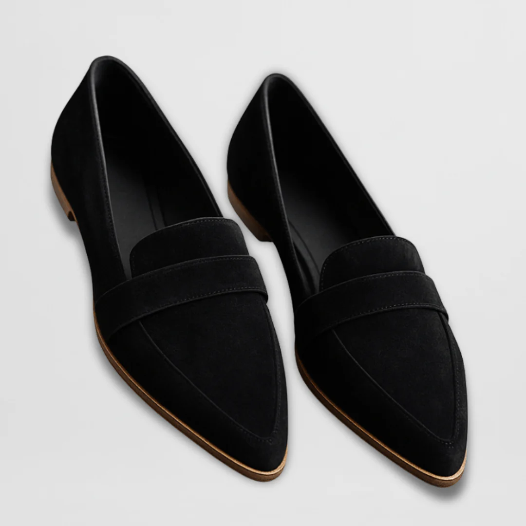 Women’s Soft Backless Loafers – Smart Casual Slip-Ons for Work and Daily Wear