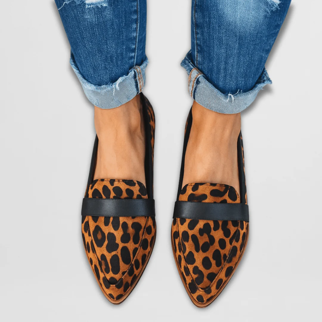 Women’s Soft Backless Loafers – Smart Casual Slip-Ons for Work and Daily Wear