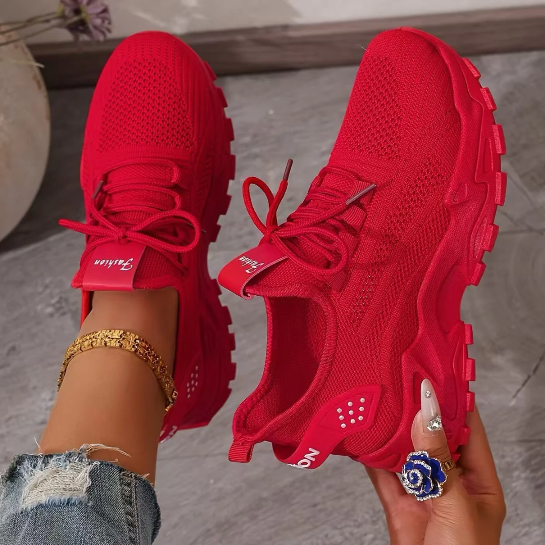 Women’s Orthopaedic Comfort Trainers – Breathable Everyday Sneakers for Walking and Leisure