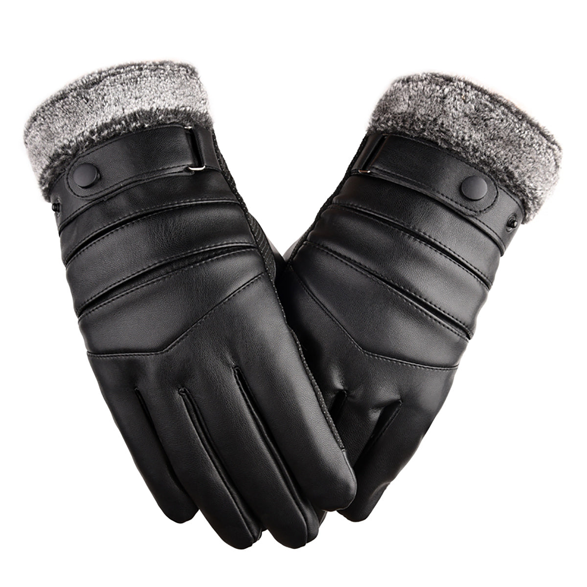 Men’s Thermal Ski Gloves – Waterproof Touchscreen Winter Gloves with Anti-Slip Grip