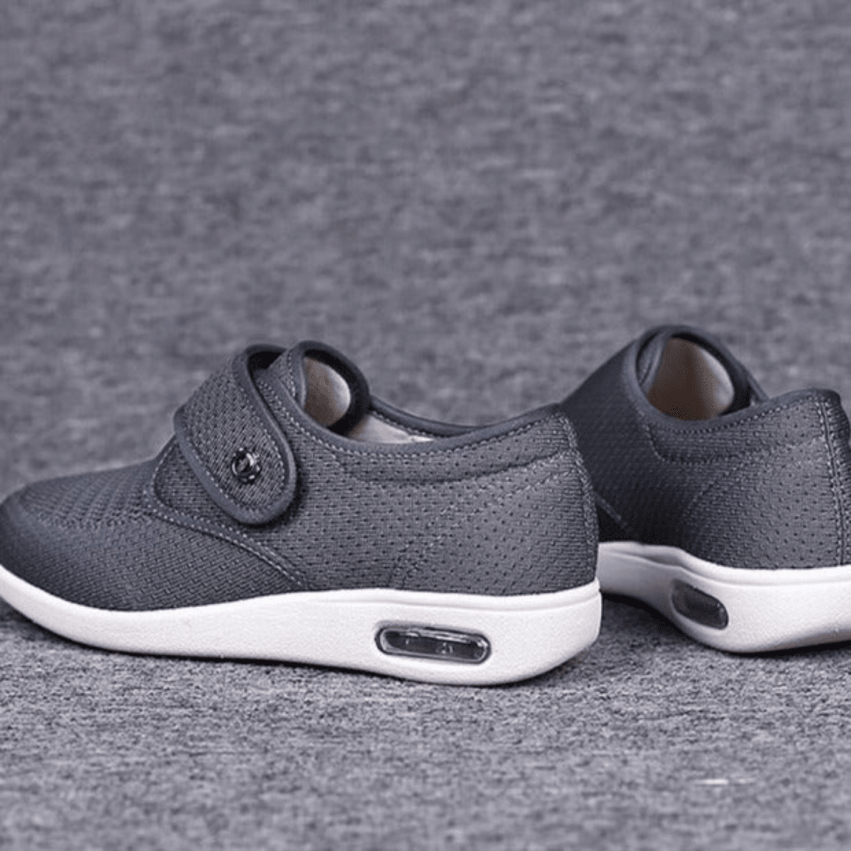 Zapatillas cómodas de mujer para caminar – Deportivas de malla con cierre de gancho y bucle y suela acolchada para el uso diario