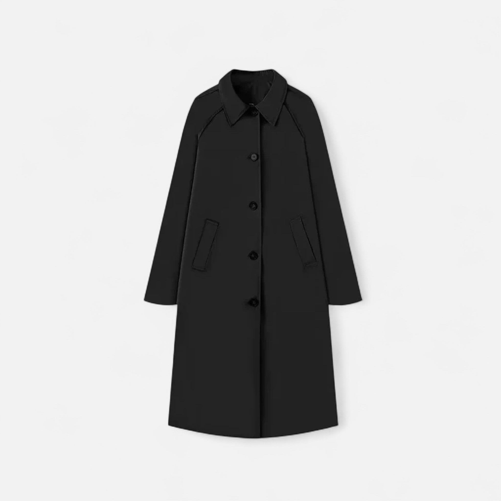 Valmonti | Women’s Long Trench Coat – Retro Heritage
