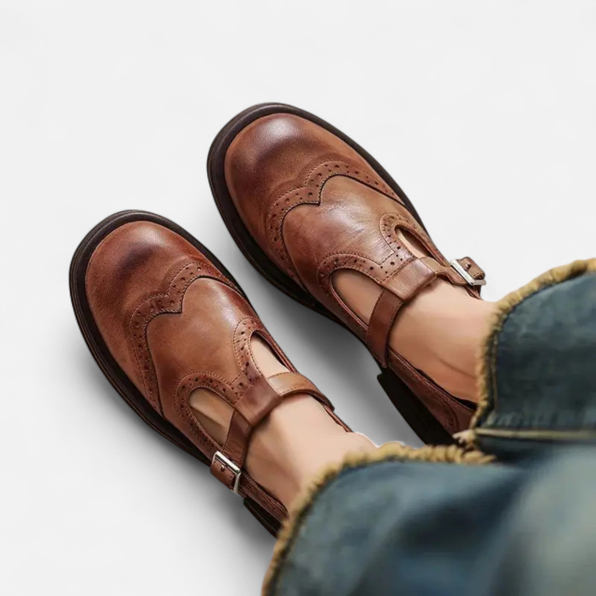 Valmonti | Women’s Mary Jane Heels – Refined Leather Elegance