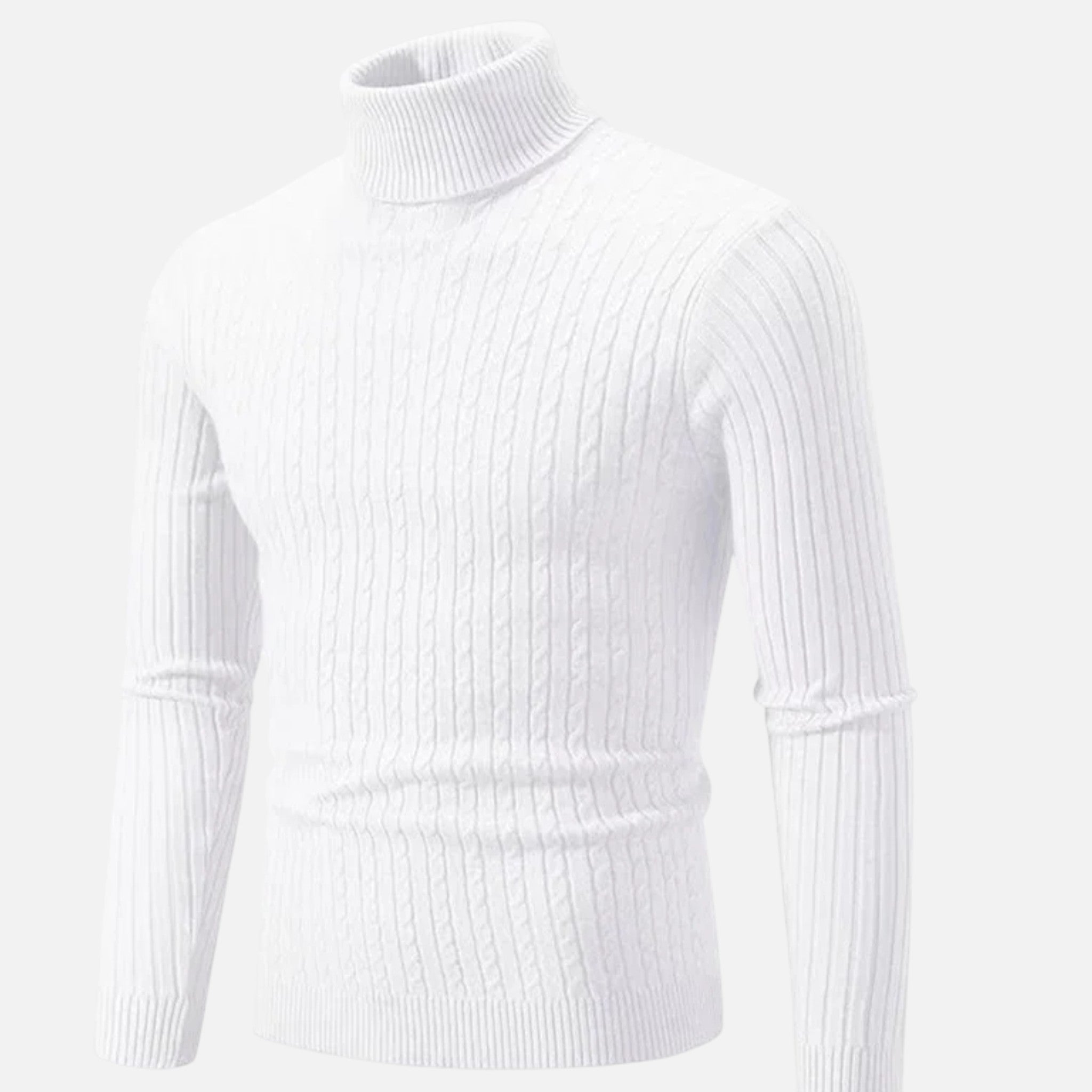 Valmonti | Men’s Wool High-Neck Pullover