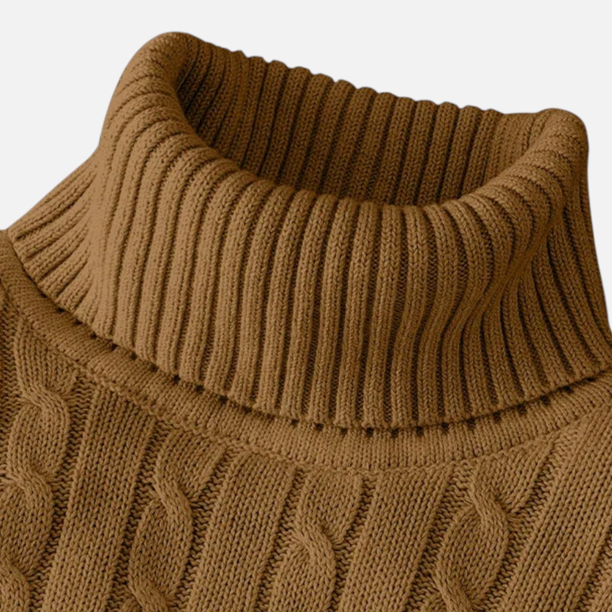 Valmonti | Men’s Wool High-Neck Pullover