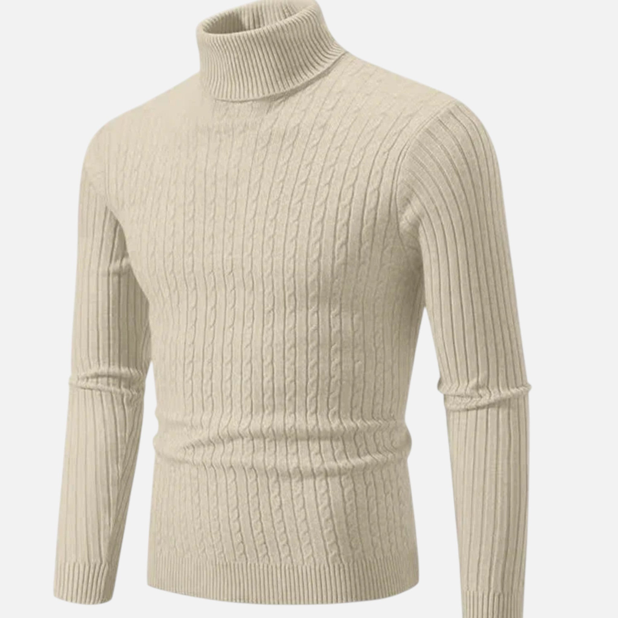 Valmonti | Men’s Wool High-Neck Pullover