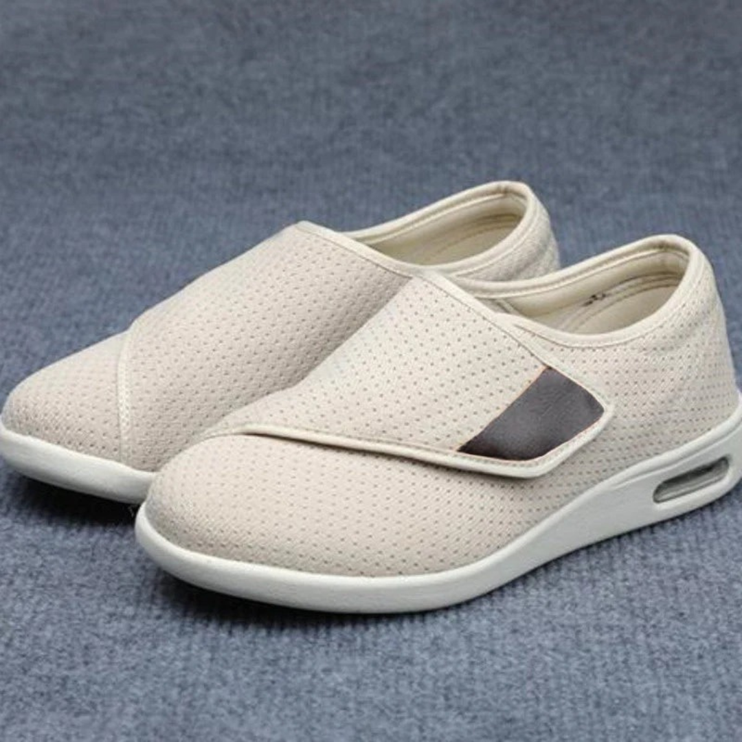 Women’s Breathable Comfort Slip-On Shoes – Supportive Everyday Footwear for Long Days