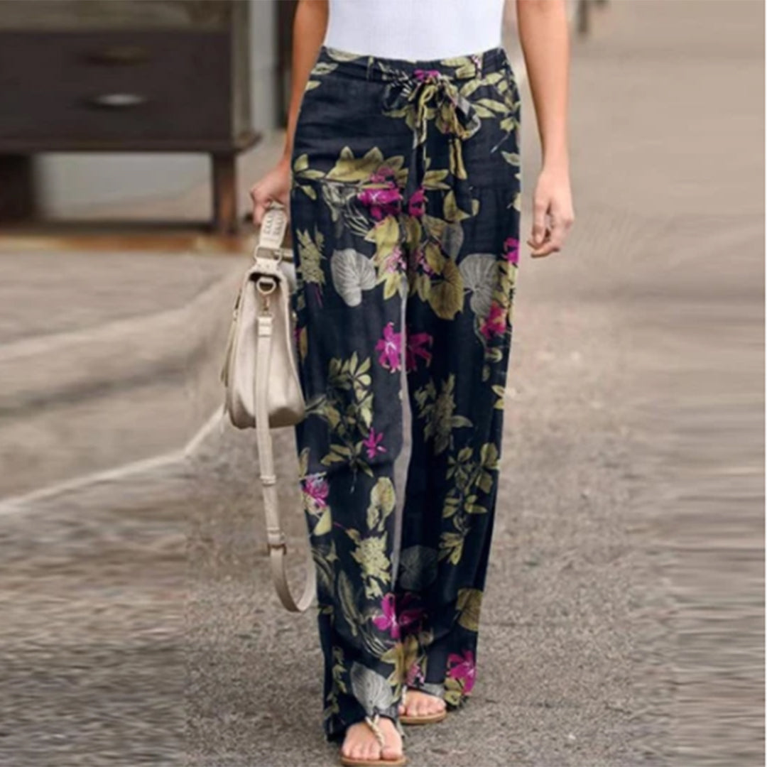 Pantaloni casual pentru femei, talie medie, confortabili pentru purtare zilnică, croială lejeră, versatili și stilati