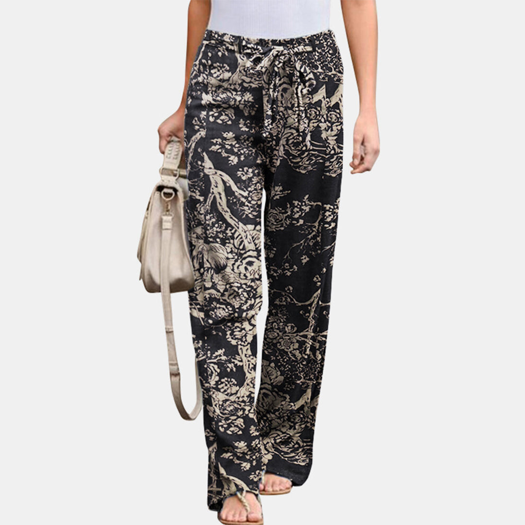 Pantaloni casual pentru femei, talie medie, confortabili pentru purtare zilnică, croială lejeră, versatili și stilati