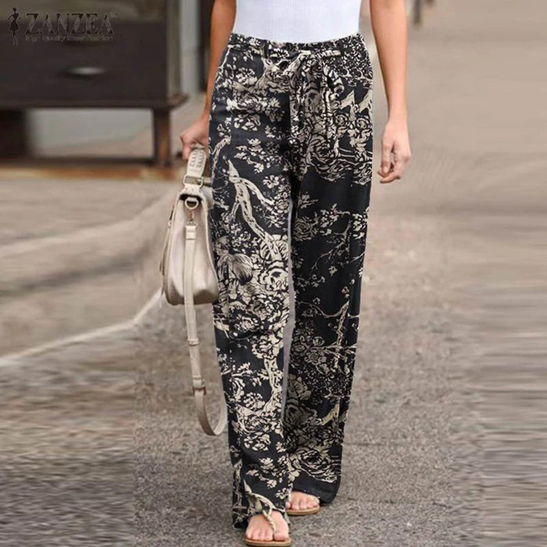 Pantaloni casual pentru femei, talie medie, confortabili pentru purtare zilnică, croială lejeră, versatili și stilati