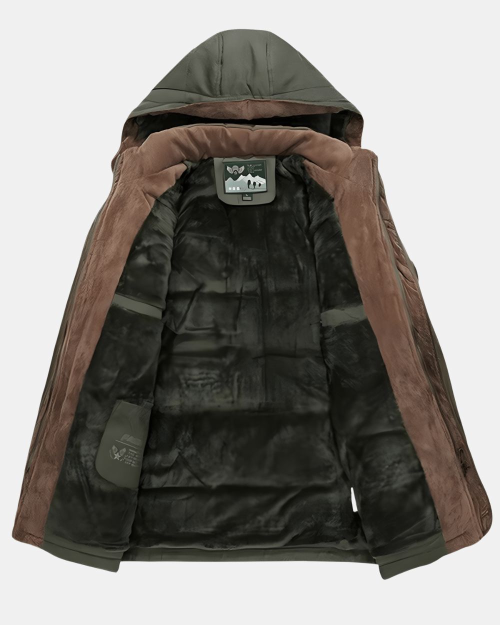 Men’s Hooded Winter Jacket – Insulated Cold Weather Coat for Outdoor and City Wear