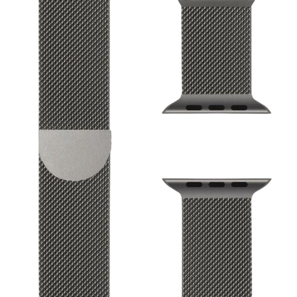 Herre Milanese Apple Watch-rem – Justerbar rustfri stålrem til arbejde og daglig brug