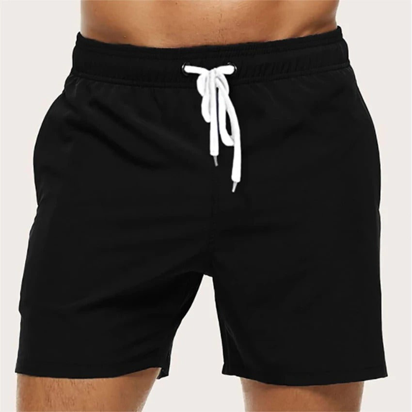 Bañadores para hombre con cintura de cordón y longitud media