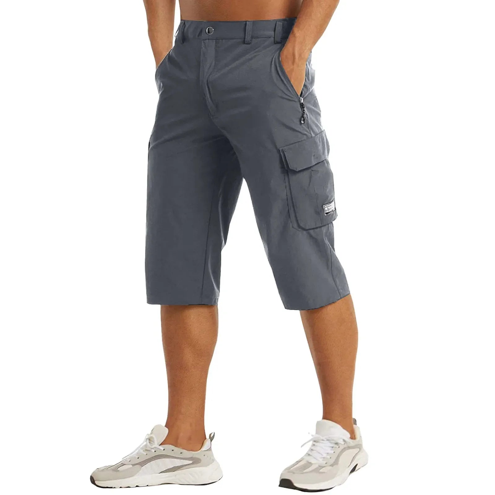 Men’s Cargo Shorts with Multi-Pocket Design – Lightweight, Quick-Dry & Durable for Outdoor and Daily Wear