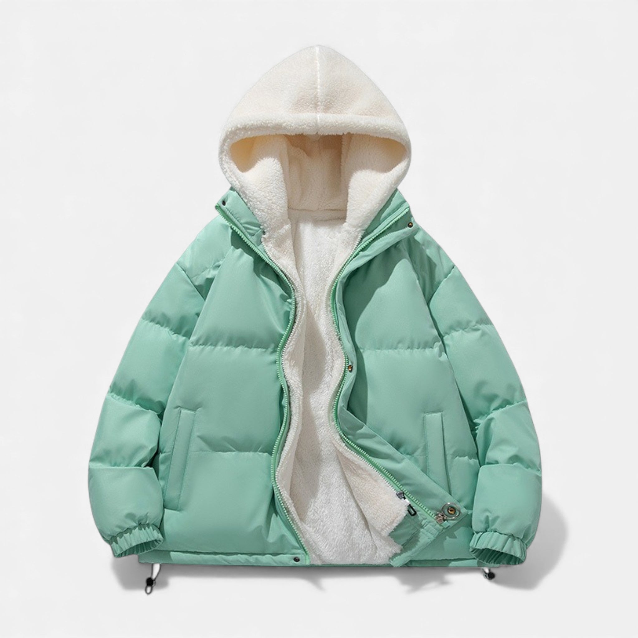 Valmonti | Men’s Cotton Fleece Jacket – Classic Warm Winter Jacket