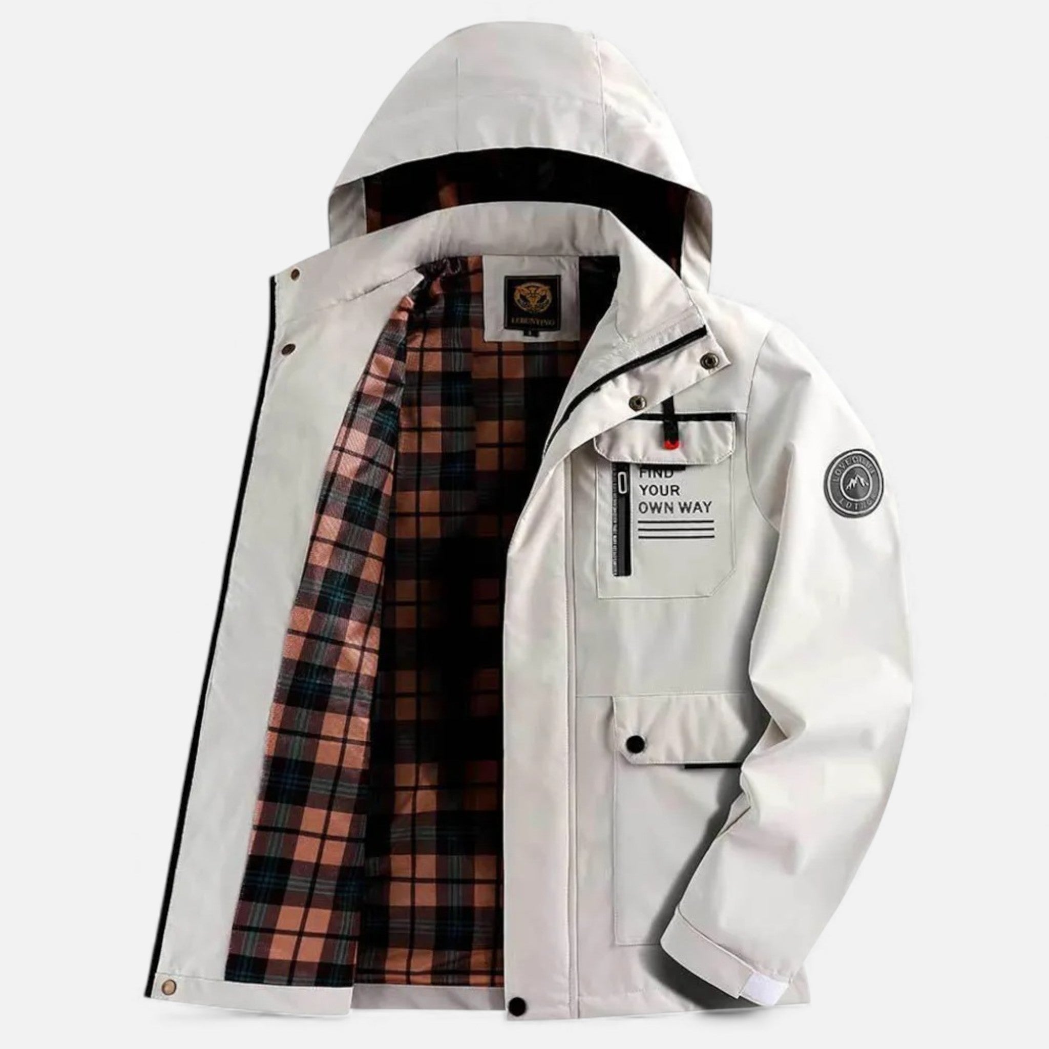 Valmonti | Men’s Windproof Parka – Classic Insulated Hooded Parka