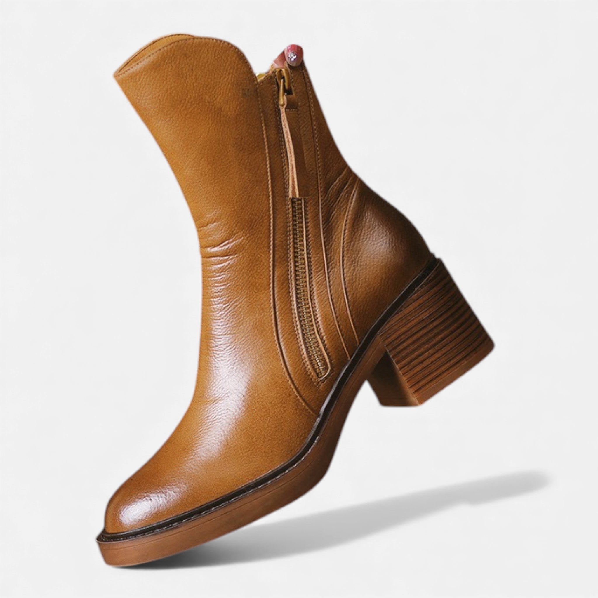 Valmonti | Women’s Classic British‑Style Leather Boots