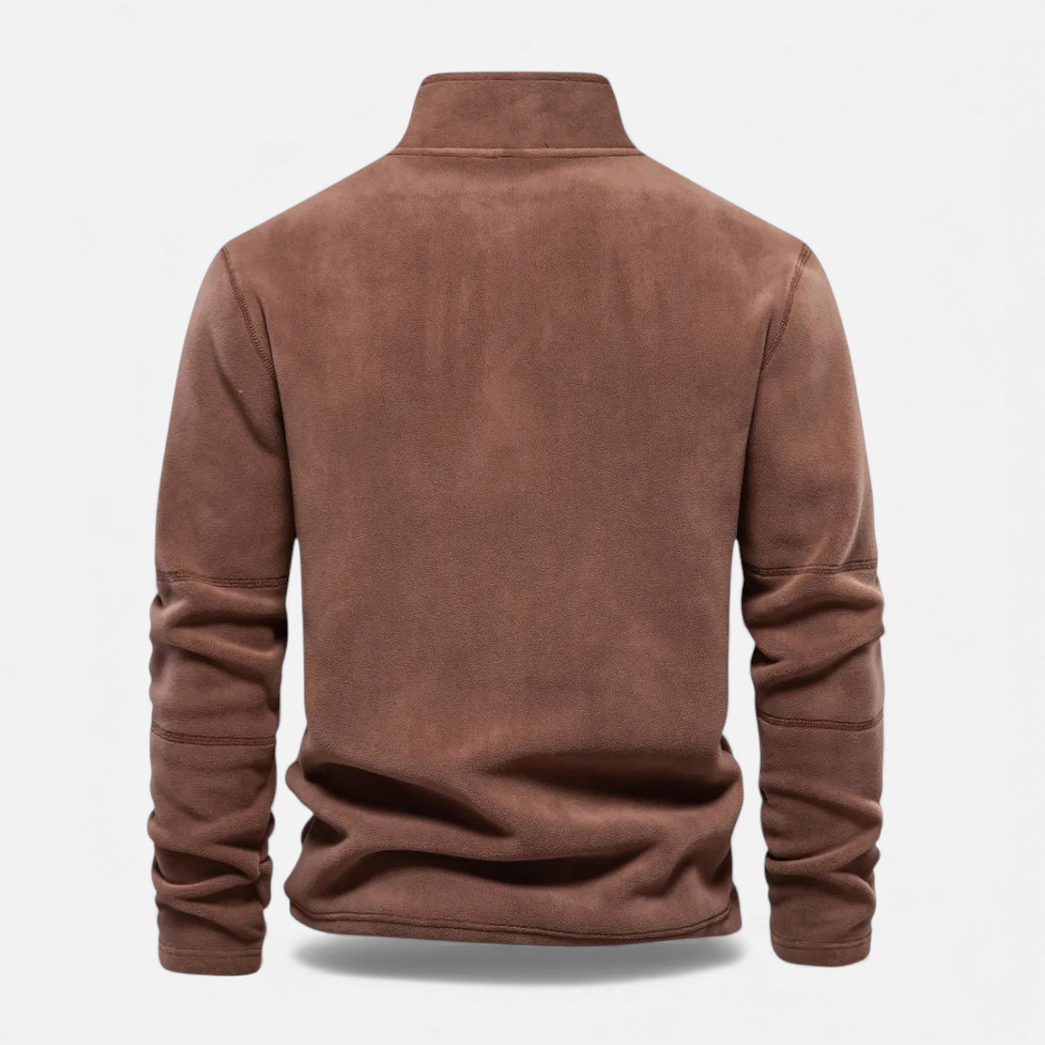 Valmonti | Men’s Fleece Zipper Pullover – Stand-Collar Sweatshirt