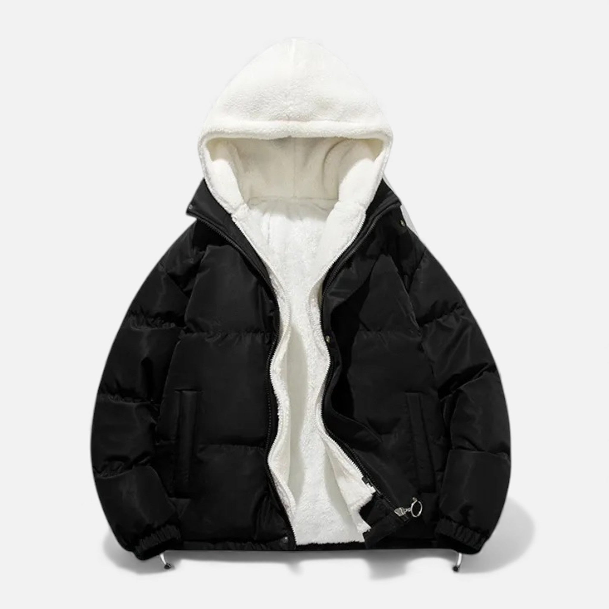 Valmonti | Men’s Cotton Fleece Jacket – Classic Warm Winter Jacket