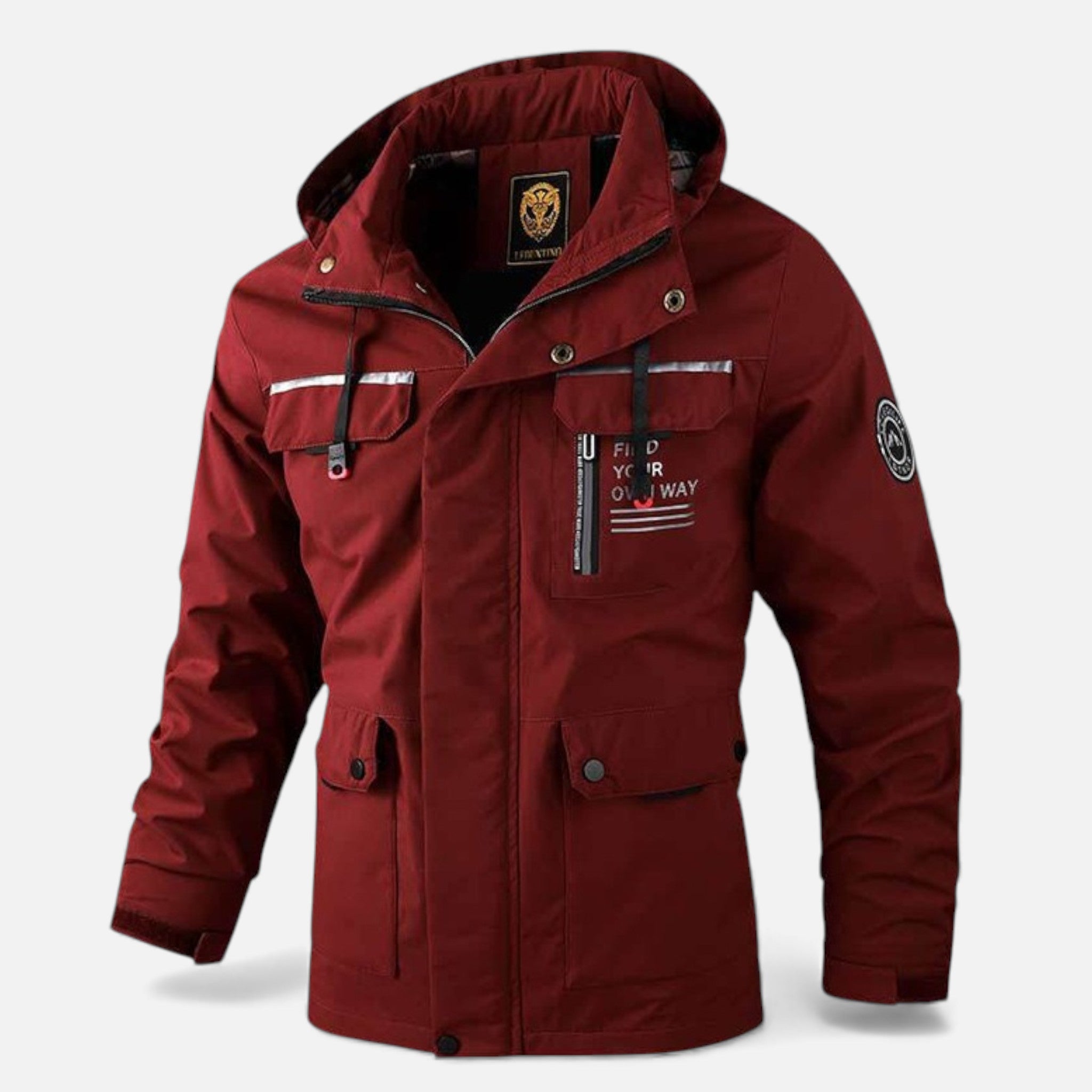 Valmonti | Men’s Windproof Parka – Classic Insulated Hooded Parka