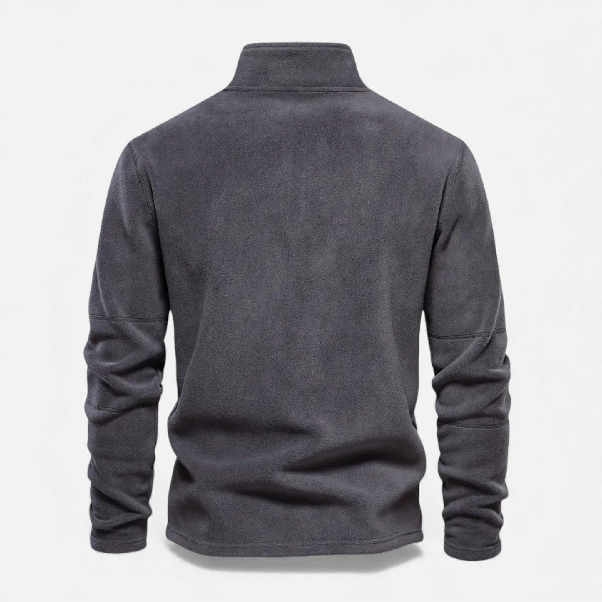 Valmonti | Men’s Fleece Zipper Pullover – Stand-Collar Sweatshirt